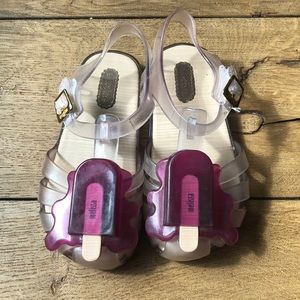 Mini Melissa popsicle sandals